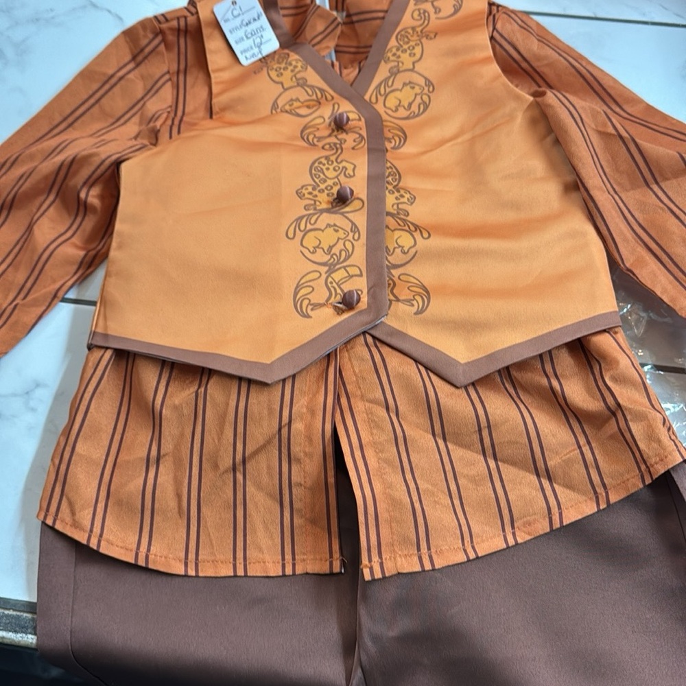 Disney Kids Costume - Orange and Brown